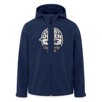 Derby Queen Talk Derby To Me Reitsport - Recycelte Männer Softshell-Jacke von Stanley/Stella - Navy - Vorne - AI Model Male 185 light (185cm)
