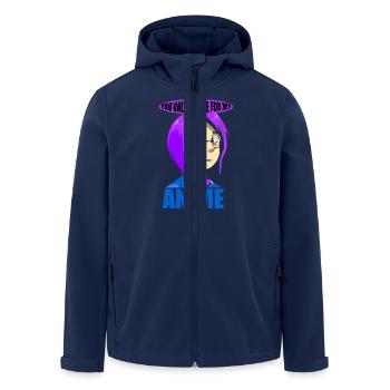 Anime Manga Otaku Kawaii Japan Cosplay Comic - Recycelte Männer Softshell-Jacke von Stanley/Stella - Navy - Vorne - AI Model Male 185 light (185cm)