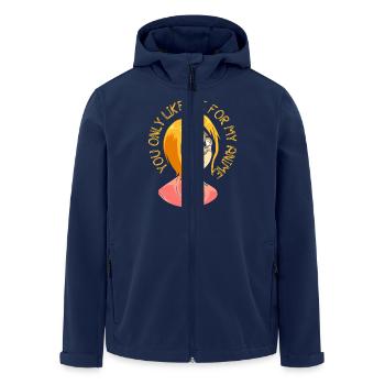 Anime Manga Otaku Kawaii Japan Cosplay Comic - Recycelte Männer Softshell-Jacke von Stanley/Stella - Navy - Vorne - AI Model Male 185 light (185cm)