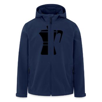 bialetti kaffee espressokanne - Recycelte Männer Softshell-Jacke von Stanley/Stella - Navy - Vorne - AI Model Male 185 light (185cm)
