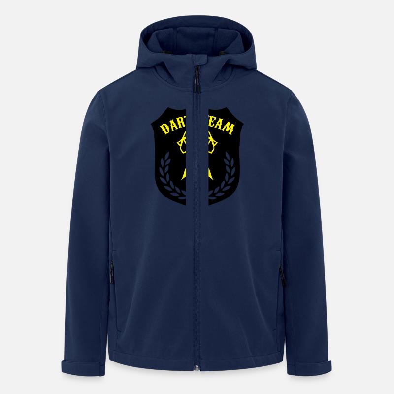 dart_team_02 - Men’s Recycled Softshell Jacket by Stanley/Stella - navy