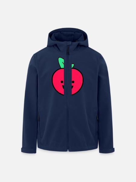 apple smile - Men’s Recycled Softshell Jacket by Stanley/Stella - navy