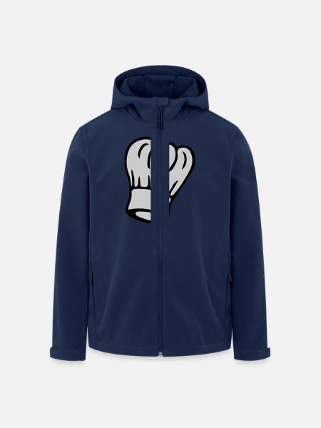 Kochmütze 2 Farbig - Recycelte Männer Softshell-Jacke von Stanley/Stella - Navy