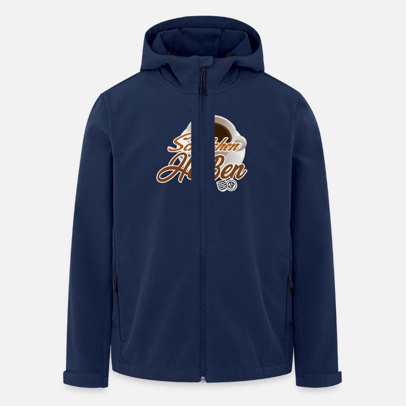 Ä Schälchen Heeßen - Recycelte Männer Softshell-Jacke von Stanley/Stella - Navy