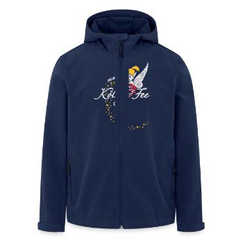 Kölsche Fee - Veste softshell homme en polyester recyclé Stanley/Stella - marine - Devant - AI Model Male 185 light (185cm)