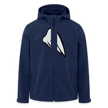 rightwing - Men’s Recycled Softshell Jacket by Stanley/Stella - navy - Front - AI Model Male 185 light (185cm)