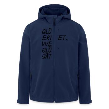 Bonheur - Veste softshell homme en polyester recyclé Stanley/Stella - marine - Devant - AI Model Male 185 light (185cm)