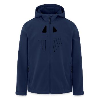 Skull - Veste softshell homme en polyester recyclé Stanley/Stella - marine - Devant - AI Model Male 185 light (185cm)