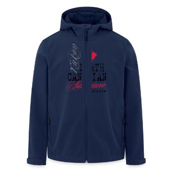 North Canadian Adventure - Recycelte Männer Softshell-Jacke von Stanley/Stella - Navy - Vorne - AI Model Male 185 light (185cm)