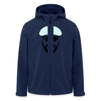 matrose_02 - Recycelte Männer Softshell-Jacke von Stanley/Stella - Navy - Vorne - AI Model Male 185 light (185cm)