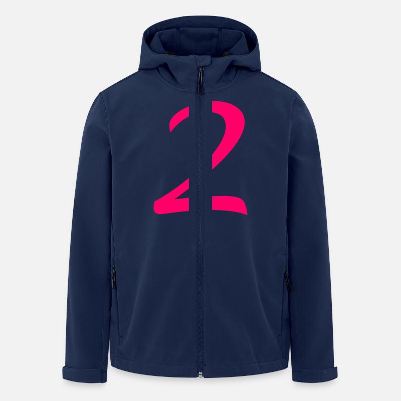 2 - Men’s Recycled Softshell Jacket by Stanley/Stella - navy