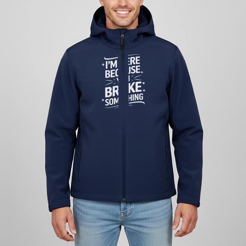 Technischer Support Computerfreak Nerd Recycelte Männer Softshell-Jacke von Stanley/Stella