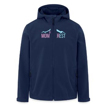 Best Mom Ever Mama Mother's Day Mount Everest - Men’s Recycled Softshell Jacket by Stanley/Stella - navy - Front - AI Model Male 185 light (185cm)