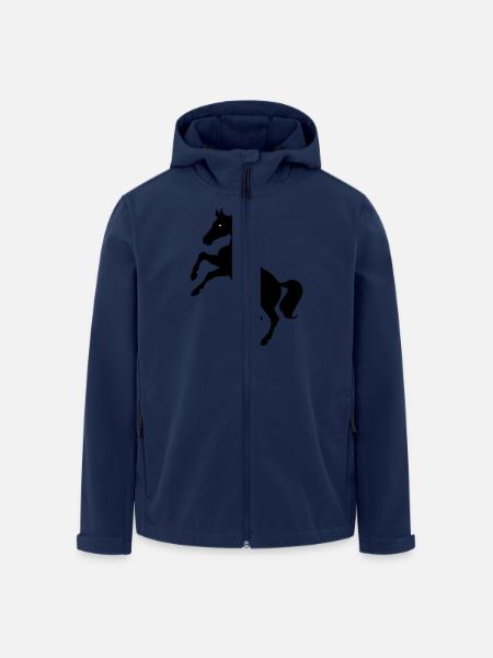 Ross - Recycelte Männer Softshell-Jacke von Stanley/Stella - Navy
