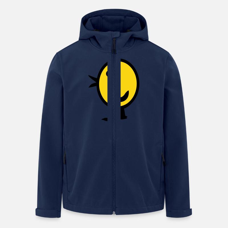 Küken - Recycelte Männer Softshell-Jacke von Stanley/Stella - Navy
