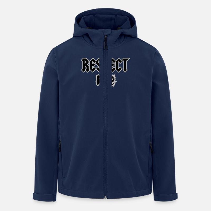 RESPECT ME - Men’s Recycled Softshell Jacket by Stanley/Stella - navy