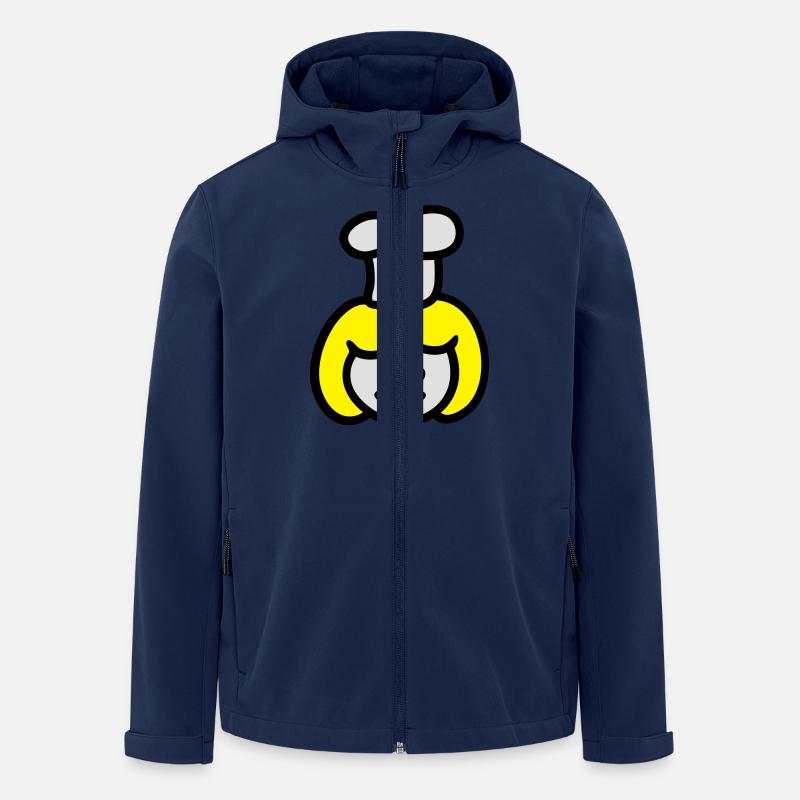 Köchin 3 - Recycelte Männer Softshell-Jacke von Stanley/Stella - Navy