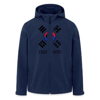 Taekwondo Taekwondoin Tae-Kwon-Do Tae Kwon Do - Men’s Recycled Softshell Jacket by Stanley/Stella - navy - Front - AI Model Male 185 light (185cm)