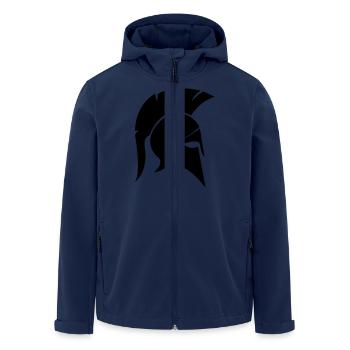 sparta_helm_001 - Veste softshell homme en polyester recyclé Stanley/Stella - marine - Devant - AI Model Male 185 light (185cm)