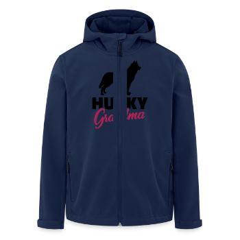 Husky - Veste softshell homme en polyester recyclé Stanley/Stella - marine - Devant - AI Model Male 185 light (185cm)