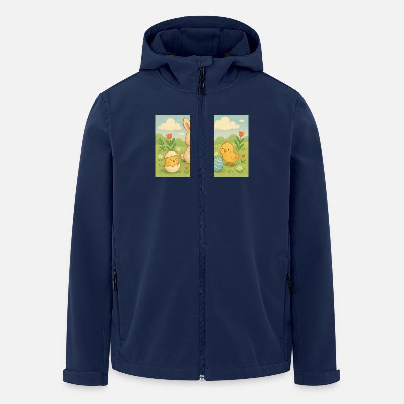 Easter - Men’s Recycled Softshell Jacket by Stanley/Stella - navy
