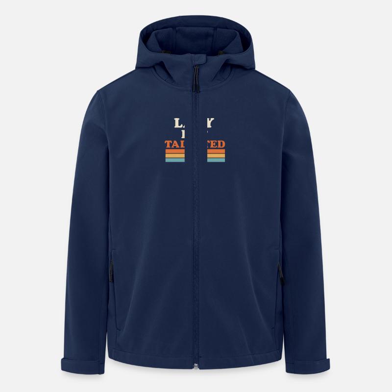 Busy Doing Nothing - Recycelte Männer Softshell-Jacke von Stanley/Stella - Navy
