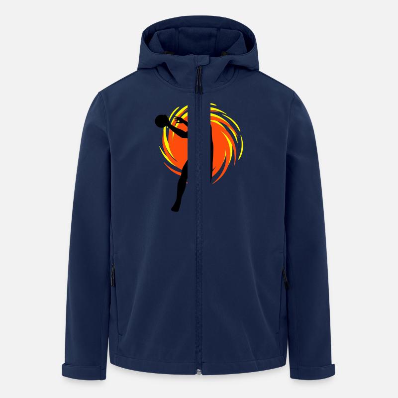 Wirbel Handballer - Recycelte Männer Softshell-Jacke von Stanley/Stella - Navy