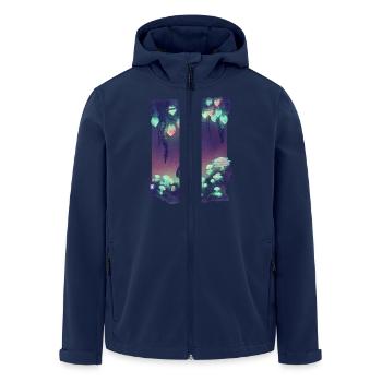 Zauberwald T-Shirts - Men’s Recycled Softshell Jacket by Stanley/Stella - navy - Front - AI Model Male 185 light (185cm)