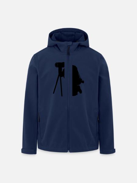 photographer - Veste softshell homme en polyester recyclé Stanley/Stella - marine
