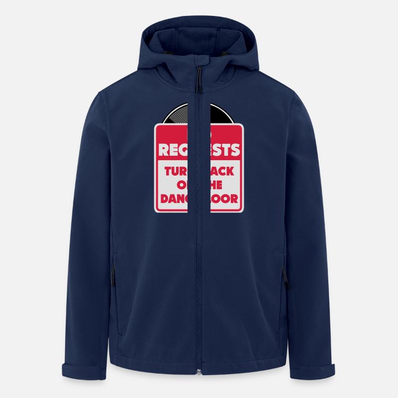 no_requests_03 - Recycelte Männer Softshell-Jacke von Stanley/Stella - Navy