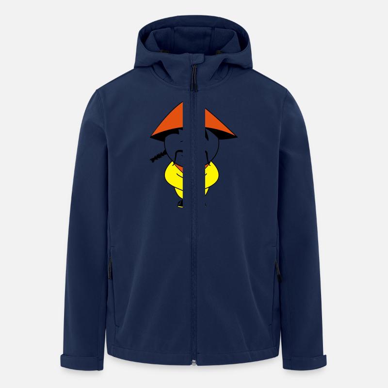 chinese - Recycelte Männer Softshell-Jacke Discoverer von Stanley/Stella - Navy