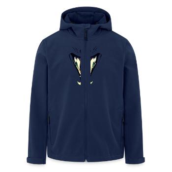 WereWHAT?! - Veste softshell homme en polyester recyclé Stanley/Stella - marine - Devant - AI Model Male 185 light (185cm)