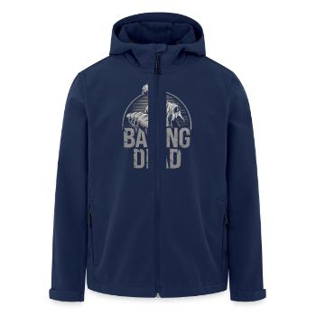 Baking Dead Zombie Bäcker gruseliger Bäcker - Recycelte Männer Softshell-Jacke von Stanley/Stella - Navy - Vorne - AI Model Male 185 light (185cm)