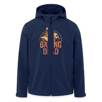 Baking Dead Zombie Bäcker gruseliger Bäcker - Recycelte Männer Softshell-Jacke von Stanley/Stella - Navy - Vorne - AI Model Male 185 light (185cm)