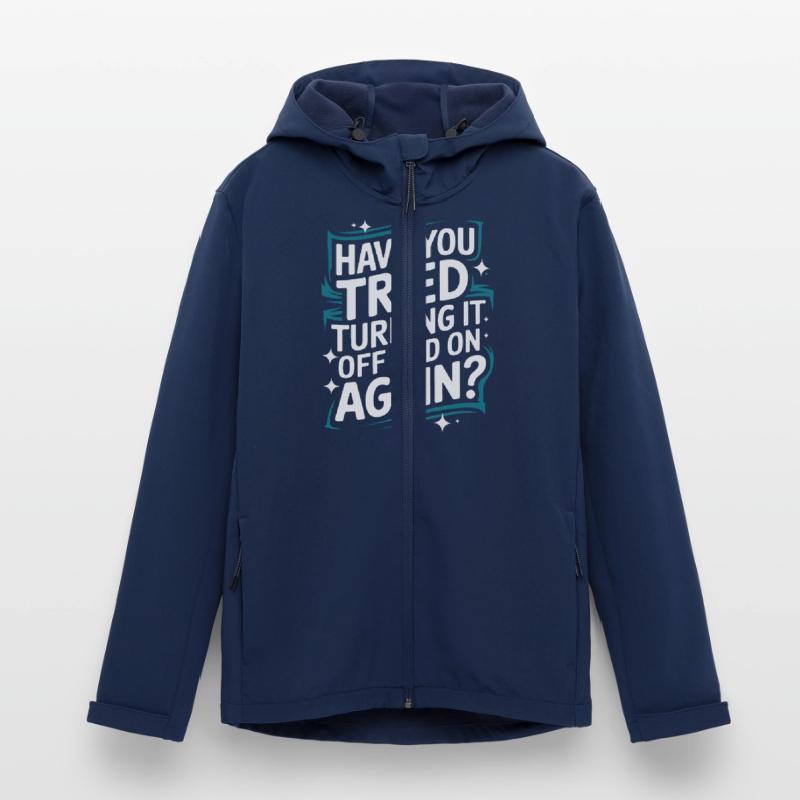Technical Support Computer Men’s Recycled Softshell Jacket by Stanley/Stella