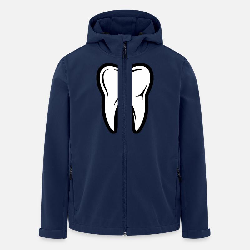 Tooth Symbol - Men’s Recycled Softshell Jacket by Stanley/Stella - navy