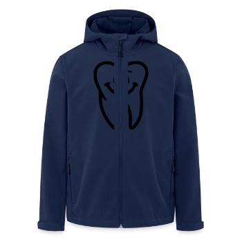 Dent - Veste softshell homme en polyester recyclé Stanley/Stella - marine - Devant - AI Model Male 185 light (185cm)