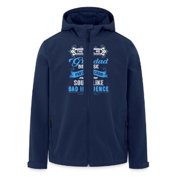 They Call Me Grandad Partner In Crime Funny - Men’s Recycled Softshell Jacket by Stanley/Stella - navy - Front - AI Model Male 185 light (185cm)