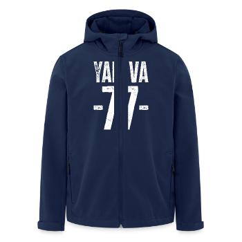 Yalova 77 – Naturparadies aus Türkiye - Recycelte Männer Softshell-Jacke von Stanley/Stella - Navy - Vorne - AI Model Male 185 light (185cm)
