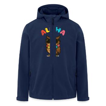 Lunettes de soleil hibou Aloha - Veste softshell homme en polyester recyclé Stanley/Stella - marine - Devant - AI Model Male 185 light (185cm)