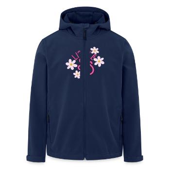 Little Sis - Shirt für Geschwister - Recycelte Männer Softshell-Jacke von Stanley/Stella - Navy - Vorne - AI Model Male 185 light (185cm)