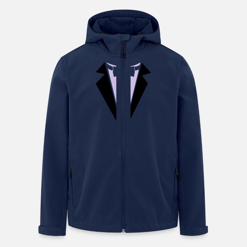 Groom - Men’s Recycled Softshell Jacket by Stanley/Stella - navy