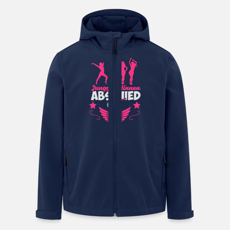 junggesellinnen_abschied_002 - Recycelte Männer Softshell-Jacke von Stanley/Stella - Navy