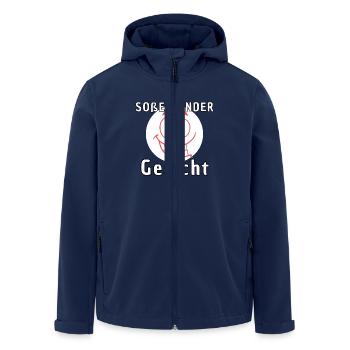 Votre visage de saucier - Veste softshell homme en polyester recyclé Stanley/Stella - marine - Devant - AI Model Male 185 light (185cm)