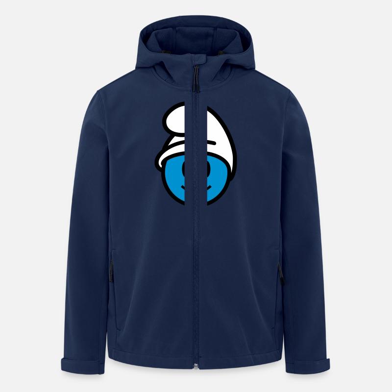 Icône de bas 3c - Veste softshell homme en polyester recyclé Stanley/Stella - marine