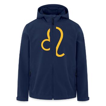 Star Sign: Leo - Men’s Recycled Softshell Jacket by Stanley/Stella - navy - Front - AI Model Male 185 light (185cm)
