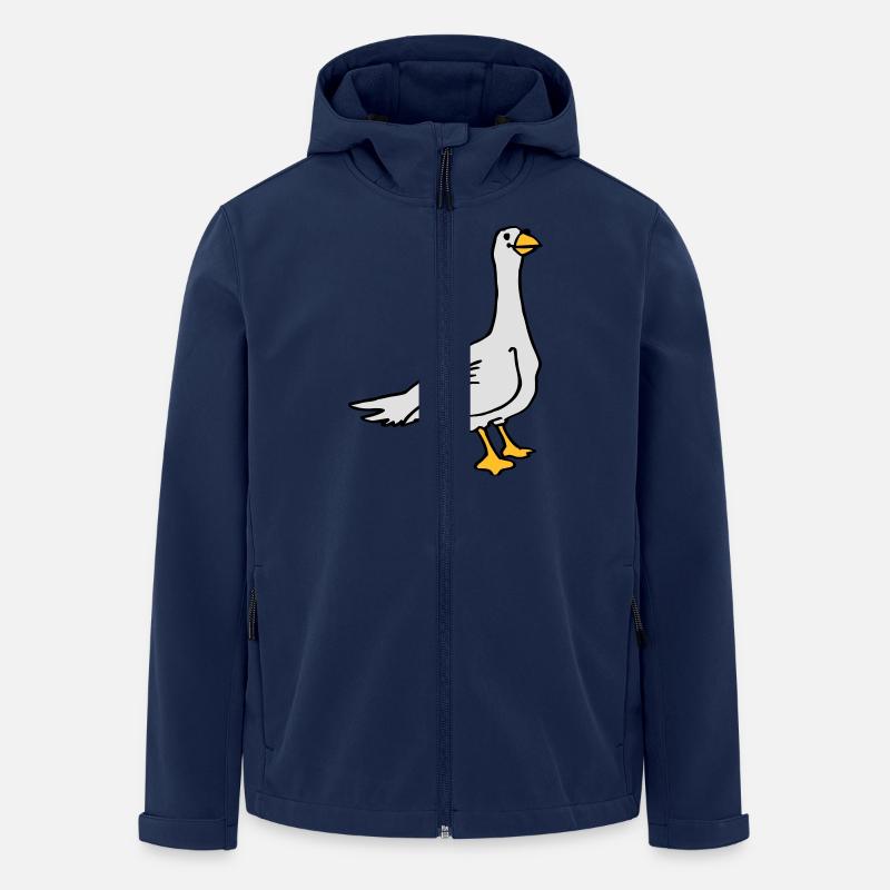 Goose - Men’s Recycled Softshell Jacket by Stanley/Stella - navy
