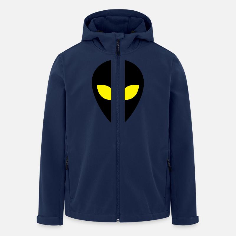 Alien - Men’s Recycled Softshell Jacket by Stanley/Stella - navy