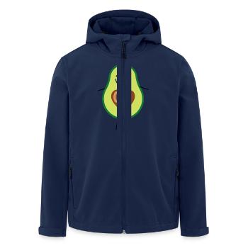 Avocado - Recycelte Männer Softshell-Jacke von Stanley/Stella - Navy - Vorne - AI Model Male 185 light (185cm)