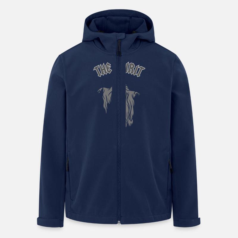 THE SPIRIT - Recycelte Männer Softshell-Jacke von Stanley/Stella - Navy